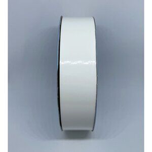 NEW Hayden White Gloss Lacquer 1.25 Wide 100yds Large Roll Polypropylene Ribbon